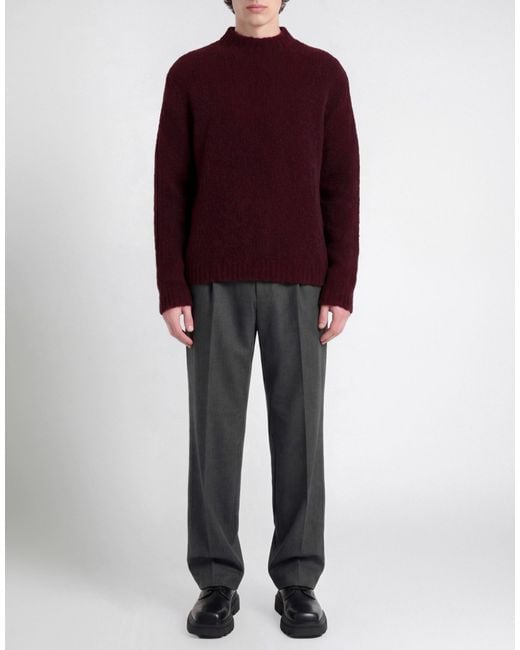 Pullover Amaranto de hombre de color Red