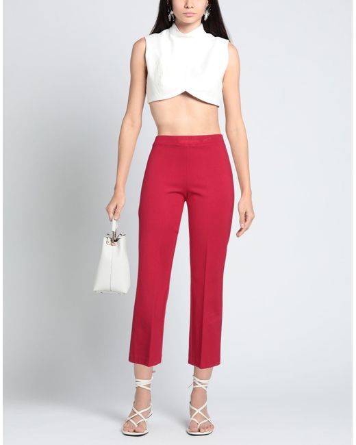 1 One Red Pants Viscose, Polyamide, Elastane