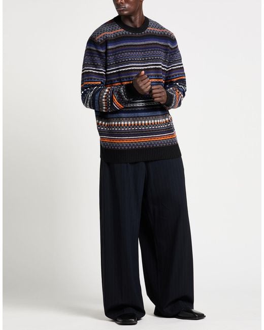 Missoni Blue Sweater Wool for men