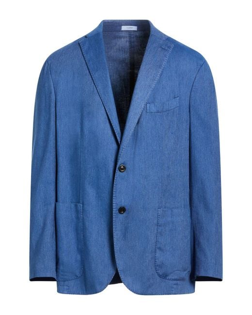 Boglioli Blue Blazers for men