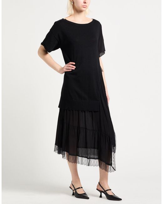 Twinset Black Maxi Dresses