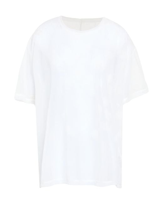 Y's Yohji Yamamoto White Top Polyester