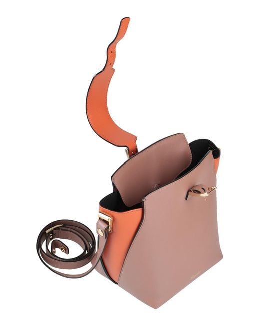 Borsa A Mano di Pineider in Pink