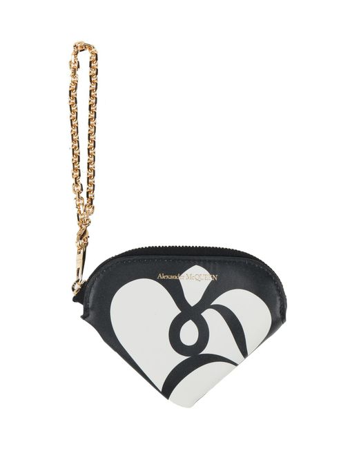 McQueen Black Coin Purses