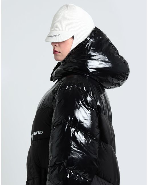 Plumífero y acolchado Karl Lagerfeld de color Black