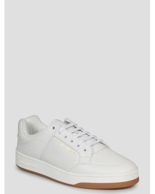 Sneakers di Saint Laurent in White da Uomo