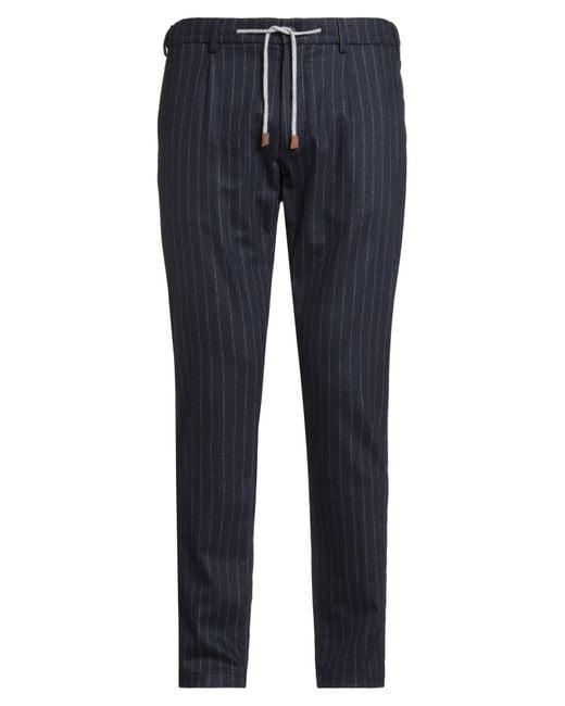 Pantalone di Eleventy in Blue da Uomo