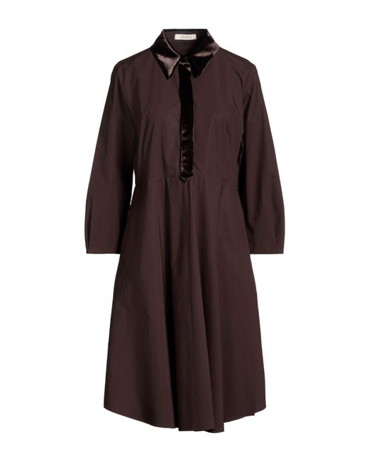 Dorothee Schumacher Brown Midi Dresses