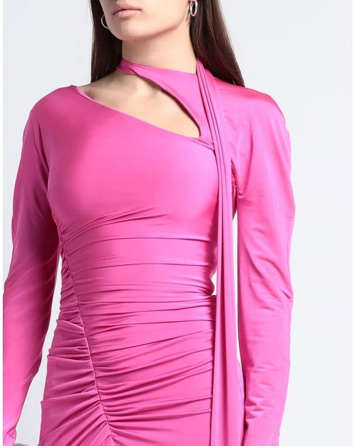 Victoria Beckham Pink Maxi Dress