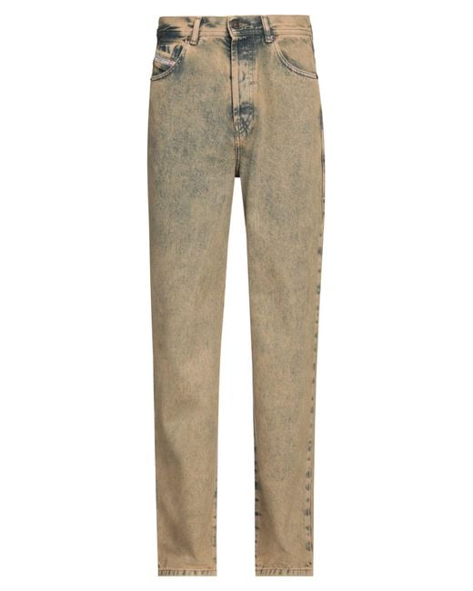 DIESEL Denim Pants in Natural for Men Lyst