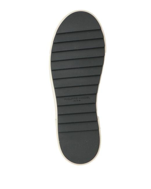 Philippe Model Black Sneakers Leather