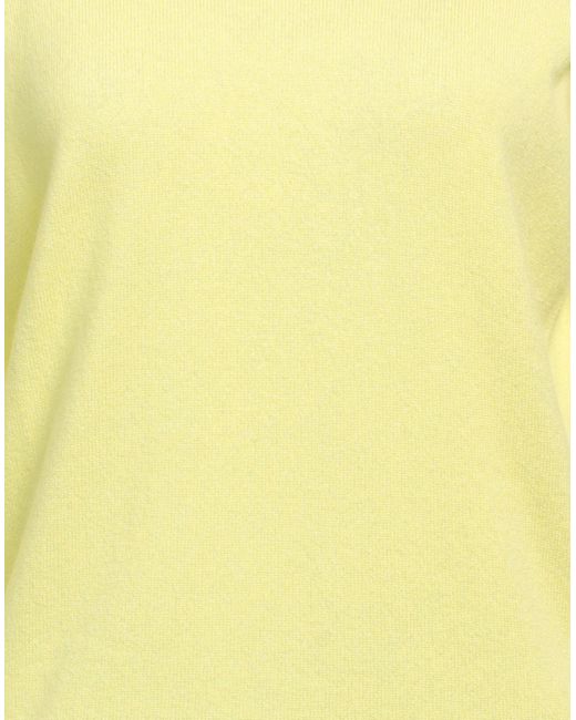 Ballantyne Yellow Acid Sweater Cashmere