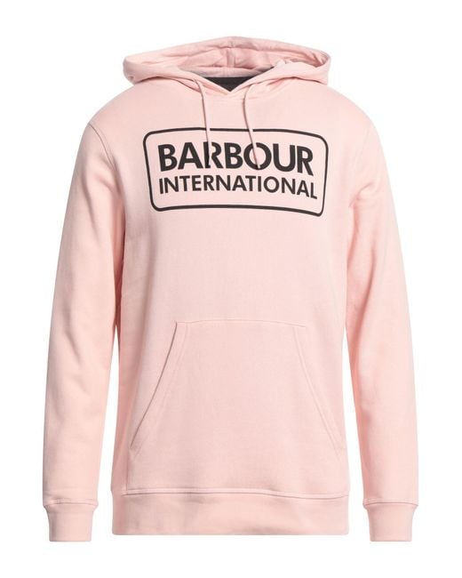 Barbour Pink Sweatshirt for men