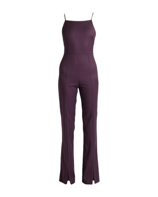 Patrizia Pepe Purple Jumpsuit