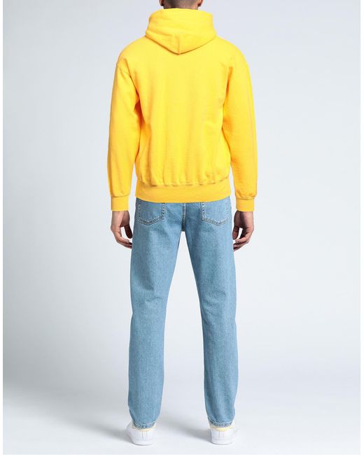 WILD DONKEY Yellow Sweatshirt for men