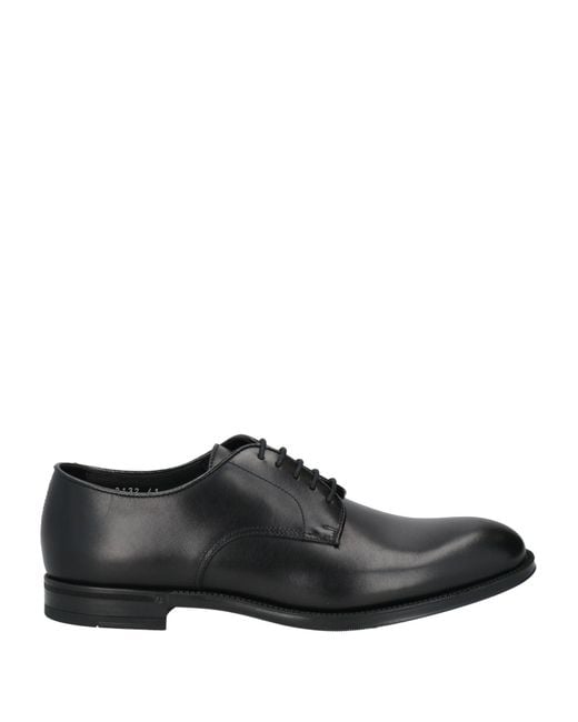 Doucal's Schnürschuh in Black für Herren