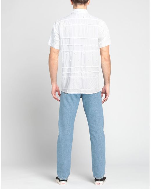 Camisa Engineered Garments de hombre de color White