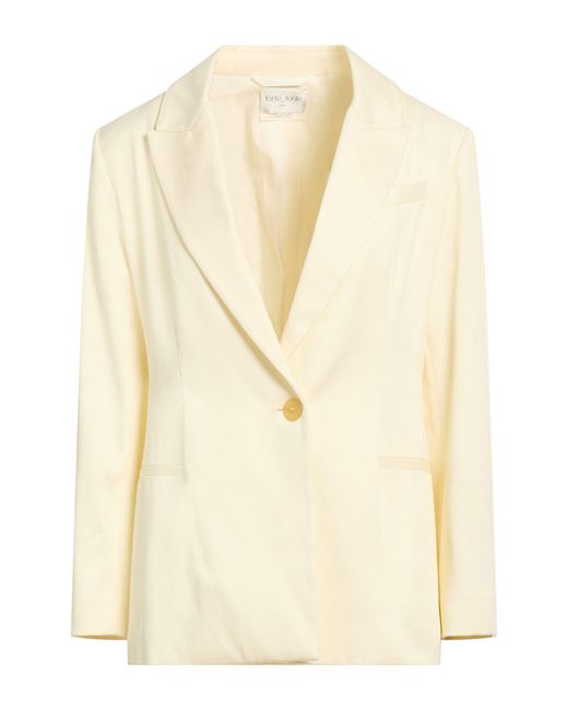 Forte_forte Natural Blazer Cotton