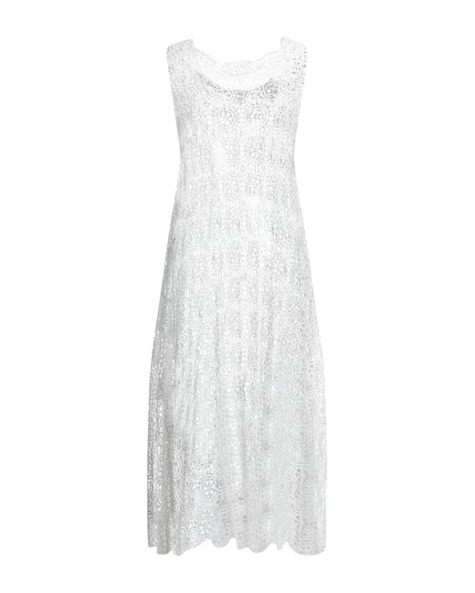 UN-NAMABLE White Midi Dress