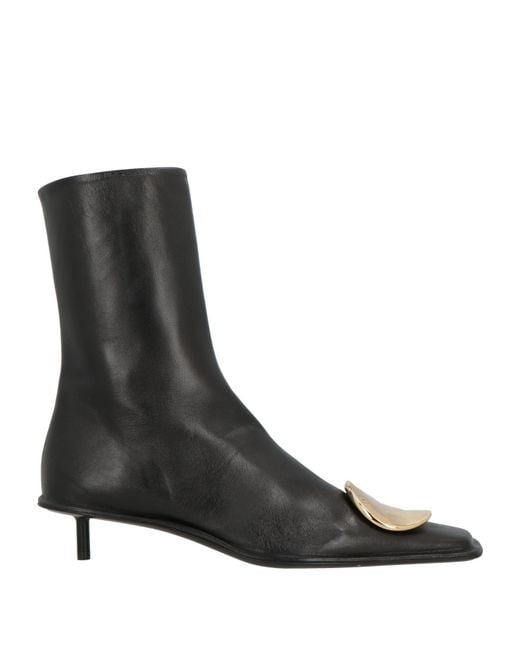 Jil Sander Black Stiefelette
