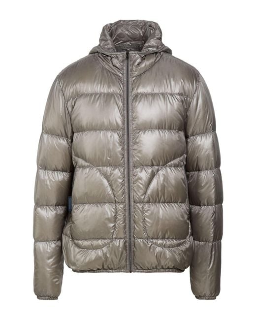 Herno Gray Puffer Polyamide for men