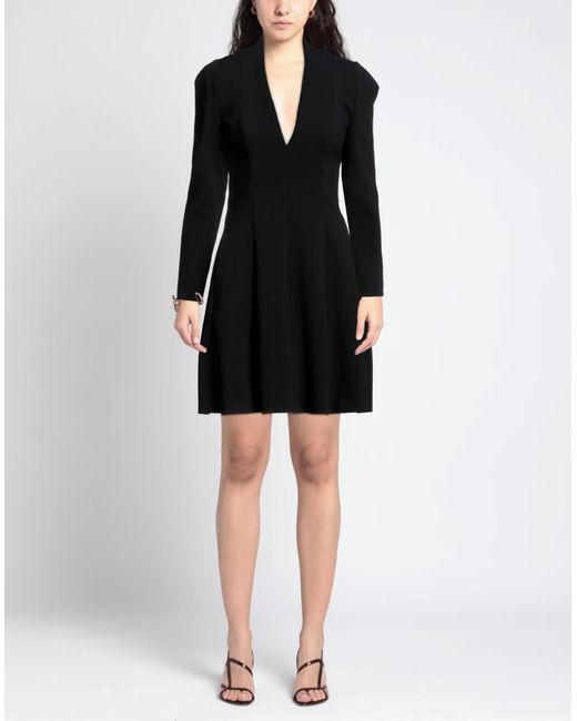 Philosophy Di Lorenzo Serafini Black Mini-Kleid