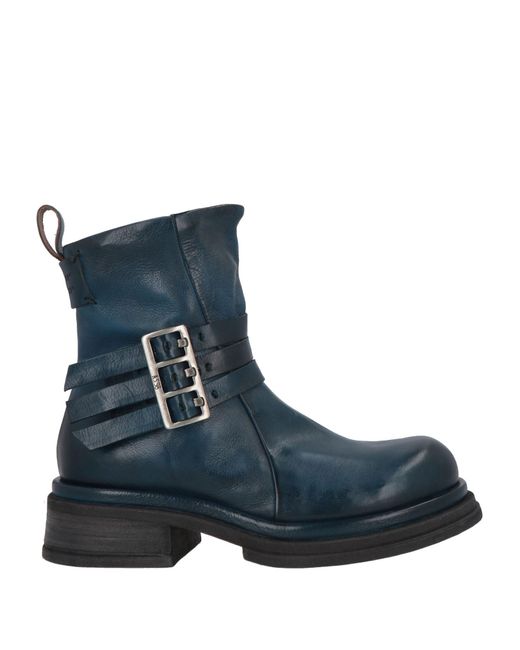 A.s.98 Ankle Boots Leather in Blue Lyst UK
