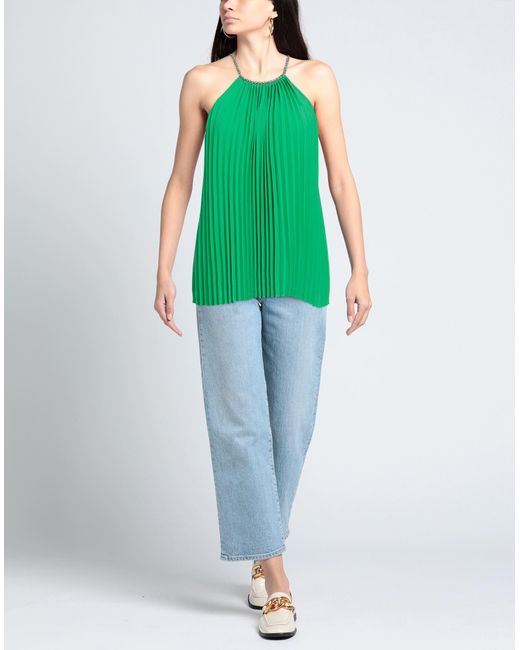 Michael kors green top deals