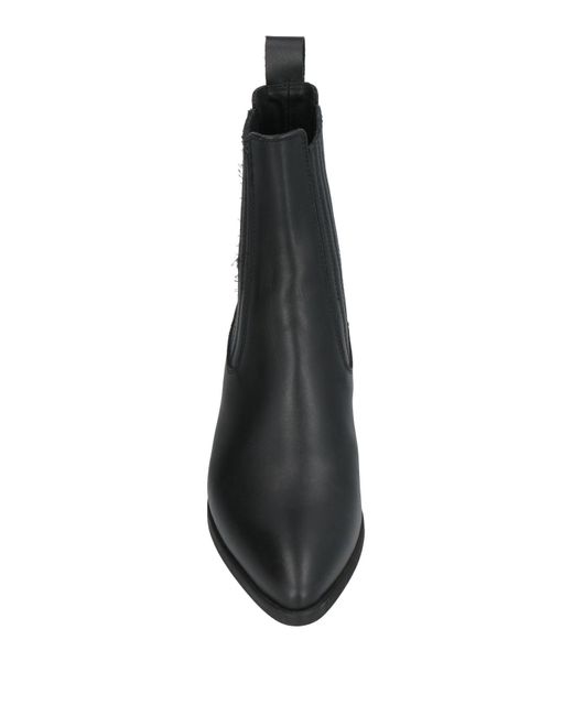 Semicouture Black Ankle Boots