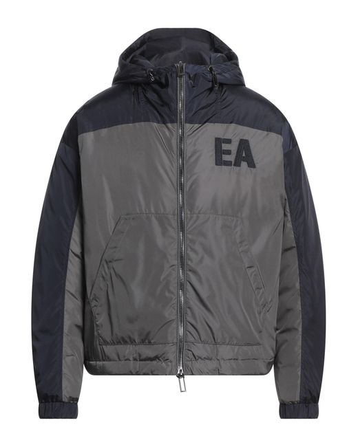 Emporio Armani Gray Puffer for men