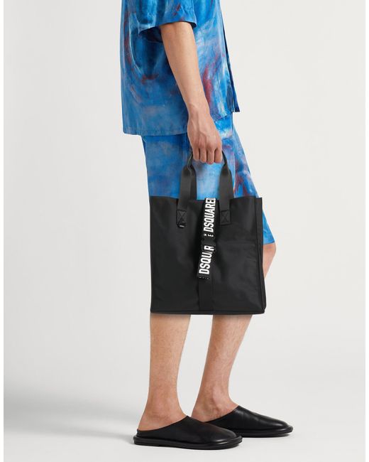 DSquared² Black Handbag for men