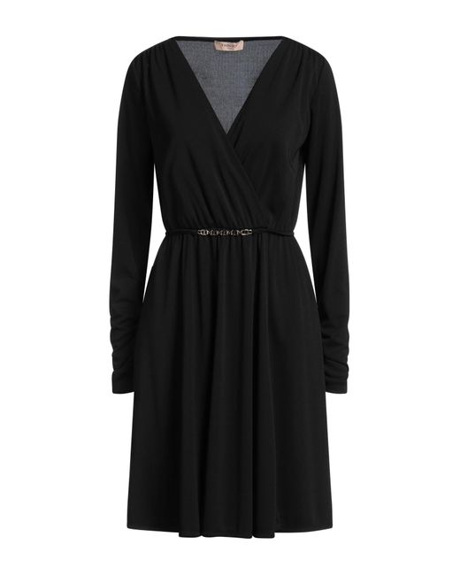 Twinset Black Mini Dress