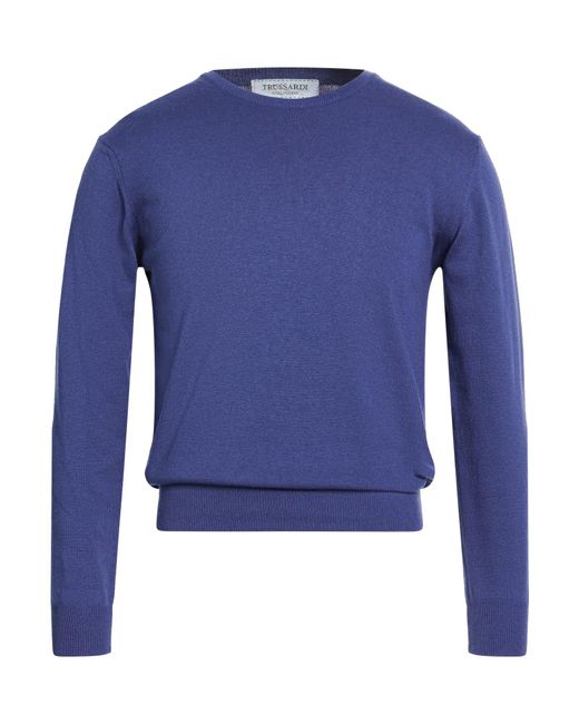 Pullover Trussardi de hombre de color Blue