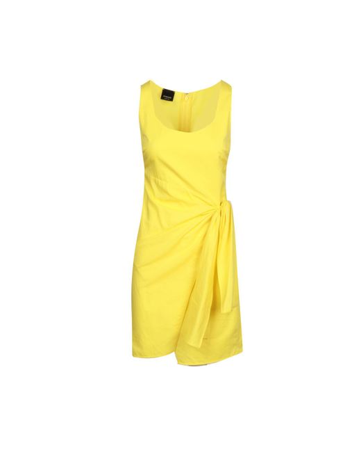 Pinko Yellow Mini-Kleid