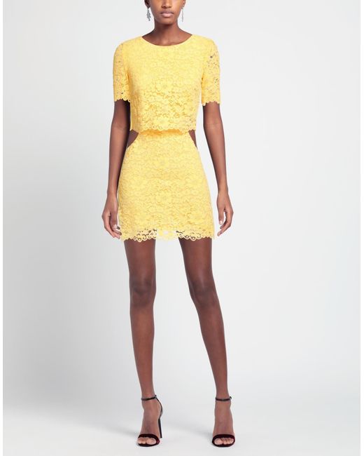 Amen Yellow Mini Dress