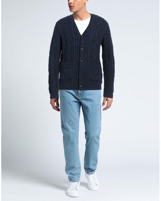 Chaps Blue Cardigan for men