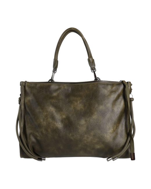Custoline Green Shoulder Bag Polyurethane
