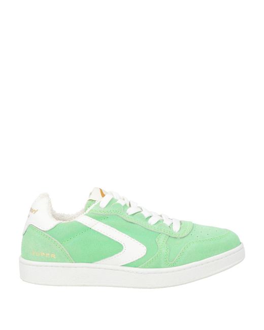 Valsport Green Sneakers Leather