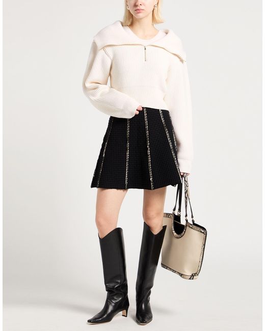 Sandro Black Mini Skirt