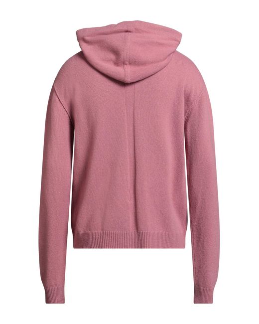 Rick Owens Pink Cardigan Cashmere, Wool for men