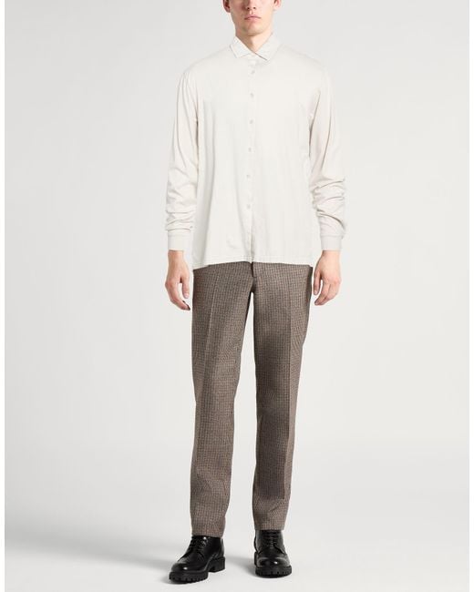 Crossley White Shirt Cotton for men