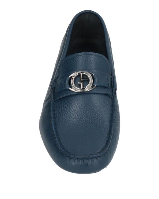 Giorgio Armani Loafers in Blue for Men | Lyst Australia display picture 1