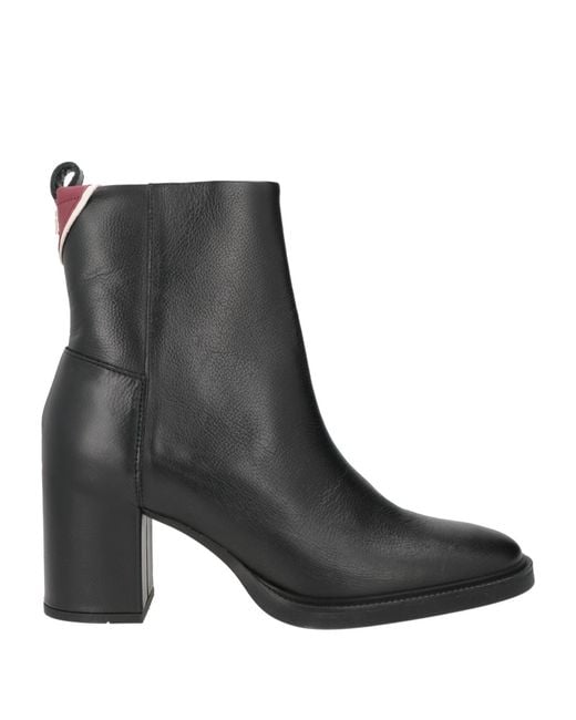 Tommy Hilfiger Black Ankle Boots