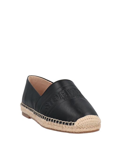 Steve Madden Black Espadrilles