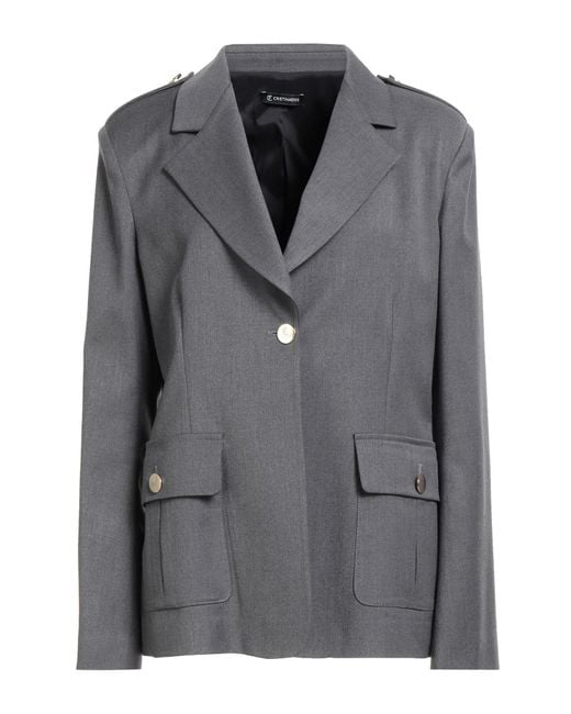 Cristinaeffe Gray Blazer