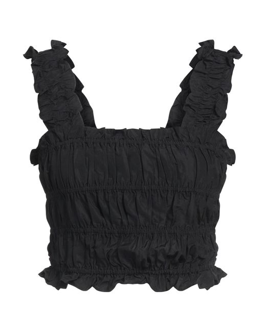 Top Maje de color Black