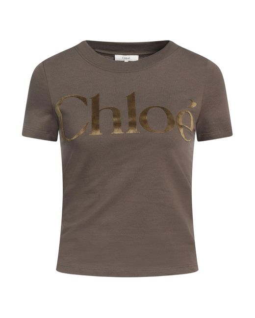 Chloé Gray T-shirts