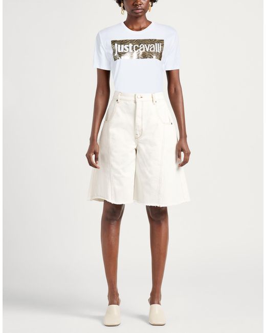 Just Cavalli White T-Shirt