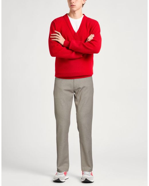 Isaia Gray Trouser for men