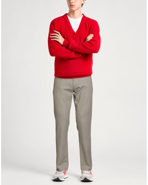 Isaia Gray Trouser for men
